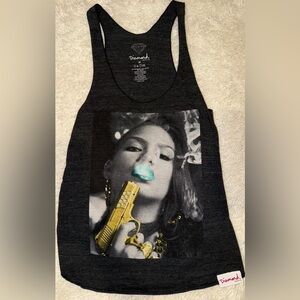 Very Rare Limited Edition Diamond Supply Co. X Cassie Ventura tank top